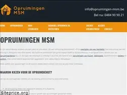 Sites similar to opruimingen-msm.be