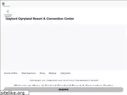 Sites similar to opryland.com