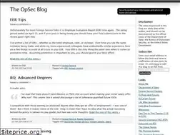Sites similar to opsecblog.wordpress.com
