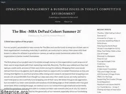 Sites similar to opsmgt.edublogs.org