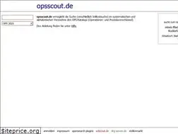 Sites similar to opsscout.de