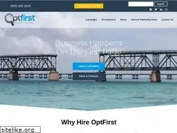Sites similar to optfirst.com