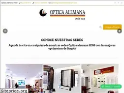 Sites similar to opticaalemanahsm.com