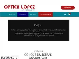 Sites similar to opticalopez.net