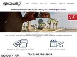 Sites similar to opticaluro.com.ar