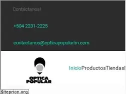 Sites similar to opticapopularhn.com