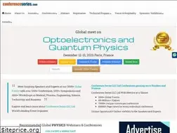 Sites similar to optics.conferenceseries.com