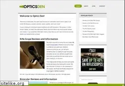 Sites similar to opticsden.com