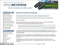 Sites similar to opticsreviewer.com