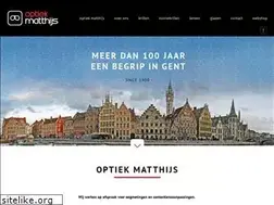 Sites similar to optiekmatthijs.be