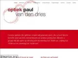 Sites similar to optiekpaulvandendries.nl