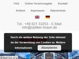 Sites similar to optiker-braun.de
