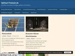 Sites similar to optimal-finanzen.de