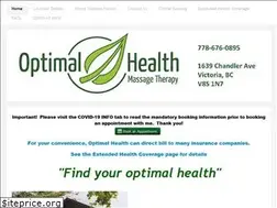 Sites similar to optimalhealthmassage.ca
