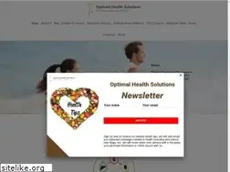 Sites similar to optimalhealthsolutions.ca