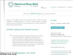 Sites similar to optimalsupspe.fr