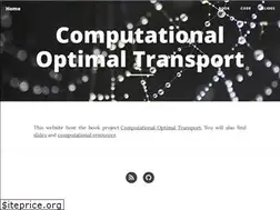 Sites similar to optimaltransport.github.io