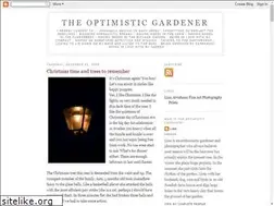 Sites similar to optimisticgardener.blogspot.com
