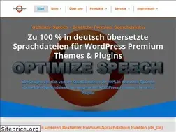 Sites similar to optimize-speech.de