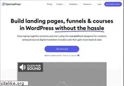 Sites similar to optimizepress.com