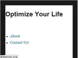 Sites similar to optimizeyourlife.co