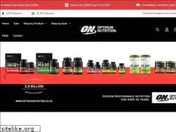 Sites similar to optimumnutrition.co.za
