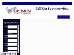 Sites similar to optimumsecuritypros.com