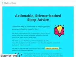 Sites similar to optimumsleep.com
