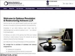 Sites similar to optimusresolution.net