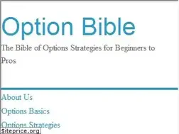 Sites similar to optionbible.com
