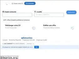 Sites similar to optioncarriere.cm