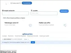 Sites similar to optioncarriere.dz