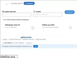 Sites similar to optioncarriere.mg
