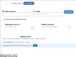 Sites similar to optioncarriere.sn