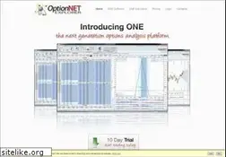 Sites similar to optionnetexplorer.com