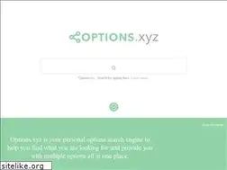 Sites similar to options.xyz