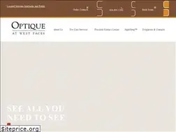 Sites similar to optiqueatwestpaces.com