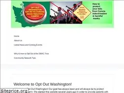 Sites similar to optoutwashington.org