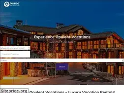 Sites similar to opulentvacations.com