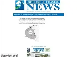 Sites similar to opunakecoastalnews.co.nz
