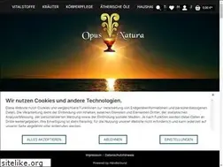 Sites similar to opus-natura.de