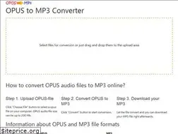 Sites similar to opus-to-mp3.com
