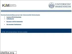 Sites similar to opus.ub.uni-hohenheim.de