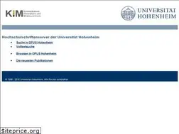 Sites similar to opus.uni-hohenheim.de