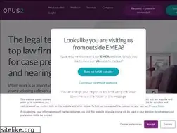 Sites similar to opus2.com