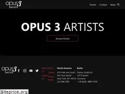 Sites similar to opus3artists.com