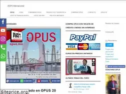 Sites similar to opusaspu.com.mx