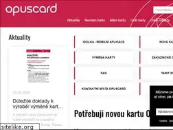 Sites similar to opuscard.cz