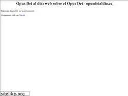 Sites similar to opusdeialdia.es