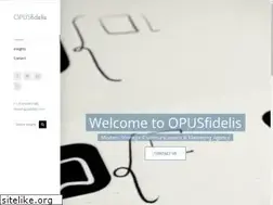 Sites similar to opusfidelis.com